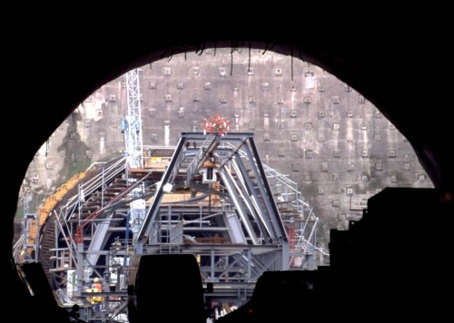 Die Vorarbeiten für das ZaB sind bereits im Gange: Mitte 2016 starten die Bauarbeiten. Tunnelansicht © Research@ZaB