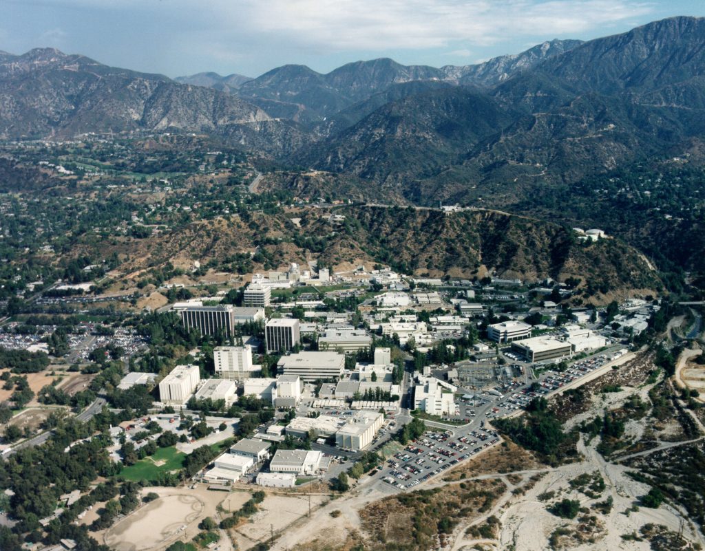 Das JPL erstreckt sich über eine 72 Hektar große Fläche in Pasadena in Kalifornien. © NASA