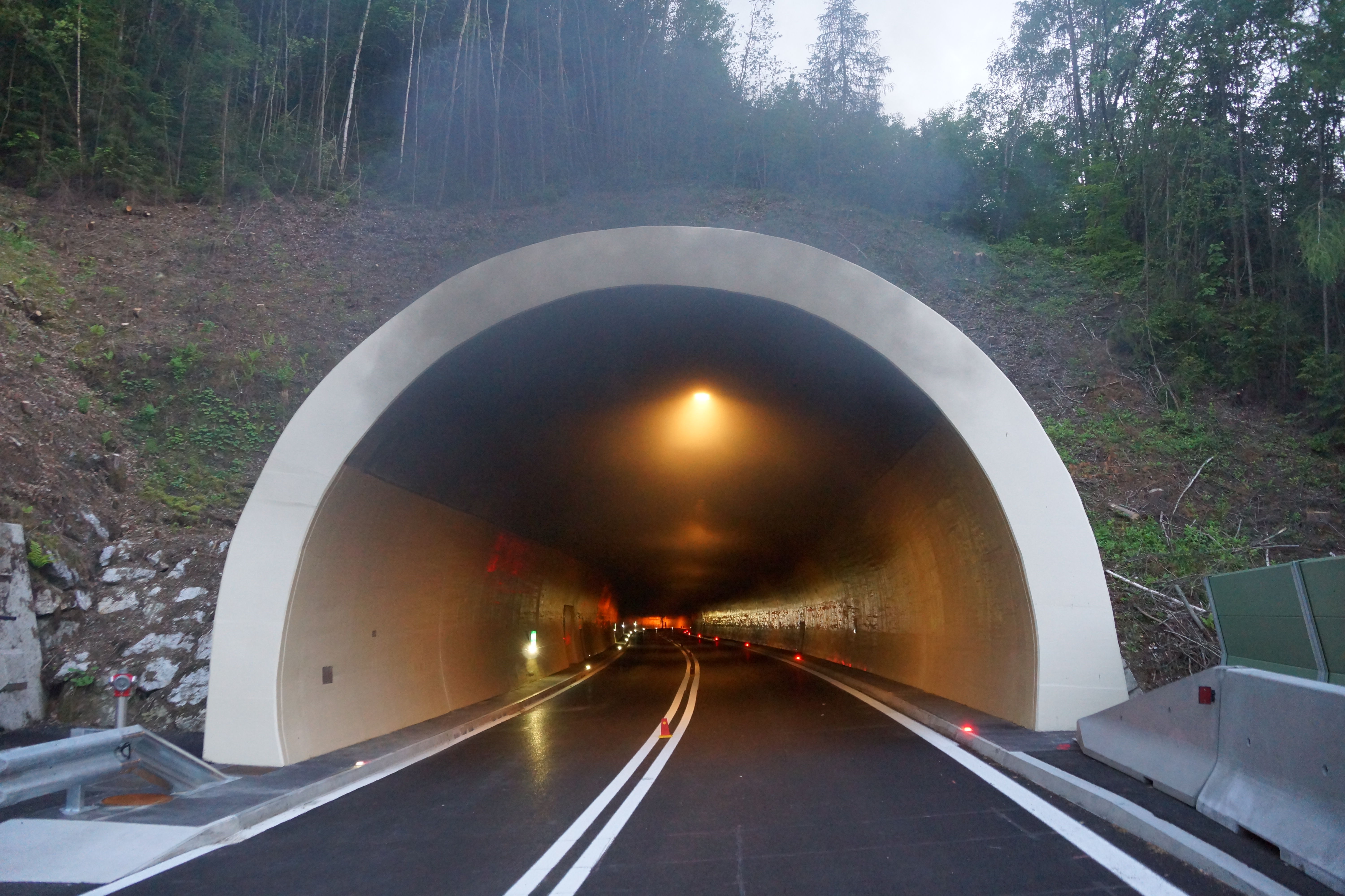 Brandversuch in der Tunnelkette Bruck © bmvit/Hubmayr