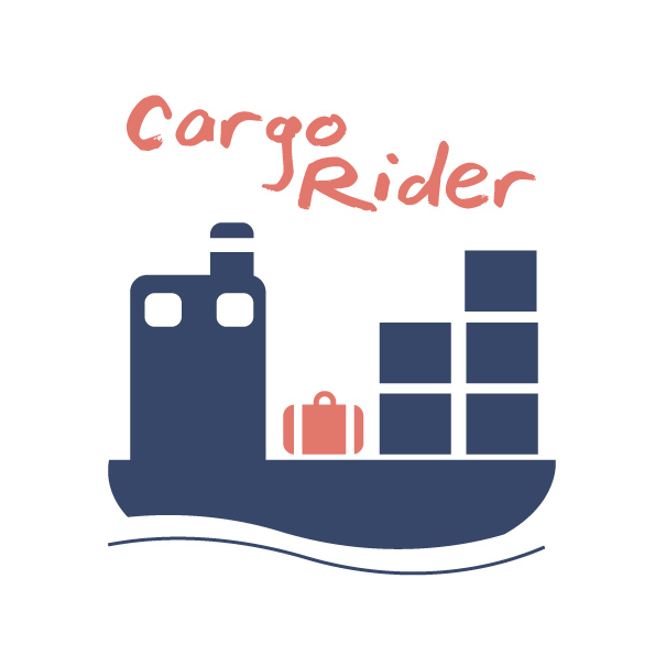 Studierende der Fachhochschule St. Pölten entwickelte im Projekt CargoRider einen Prototyp für eine Plattform, um Reisen am Frachtschiff zu buchen. Logo: Lisa Nagelhofer