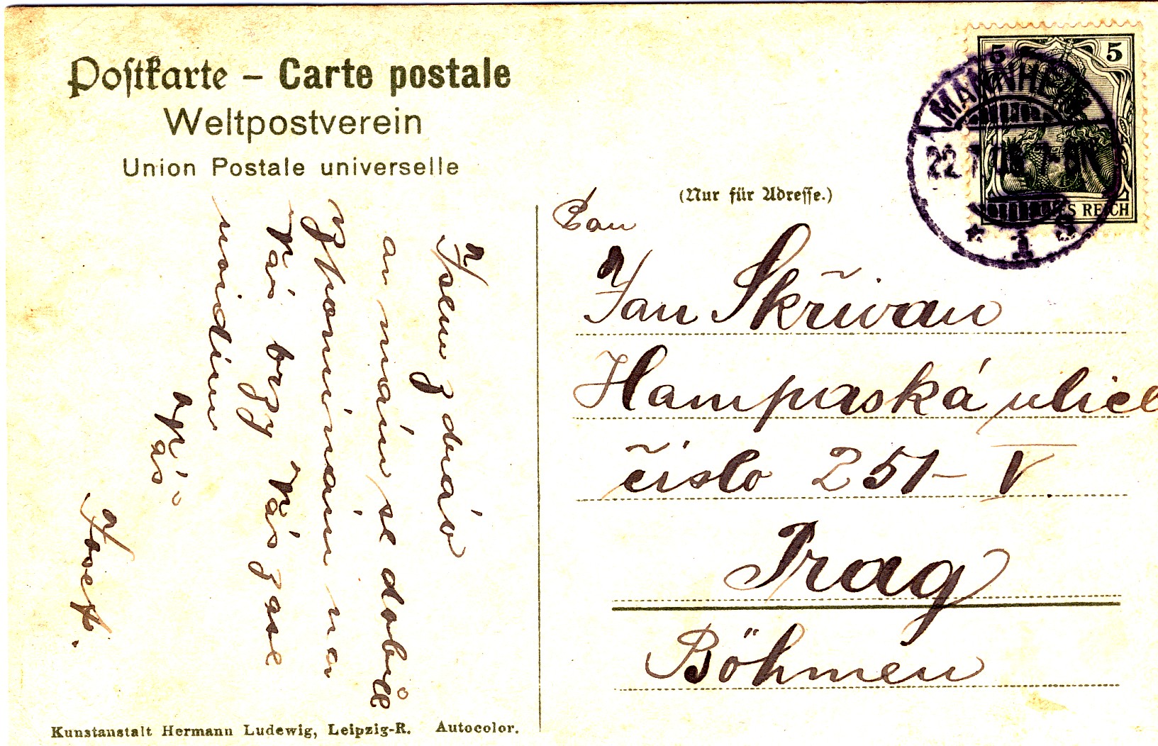 150 Jahre Postkarte Von Wien Um Die Ganze Welt Bmk Infothek